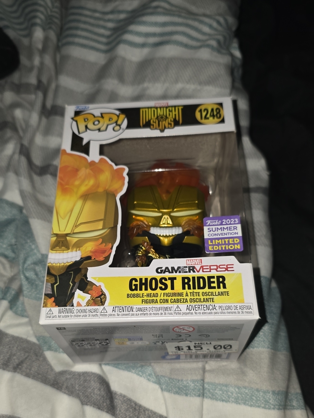 Funko Pop! Gamerverse Ghost Rider #1248 - Gold and Orange